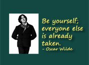 Be yourself Oscar Wilde quote