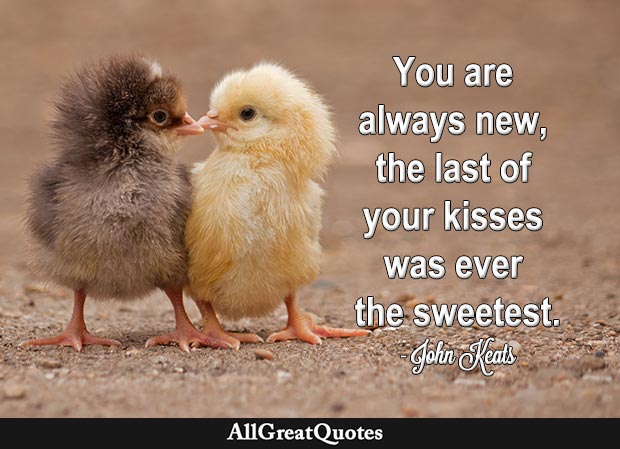 last of yur kisses john keats