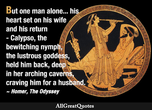 Odysseus and Calypso