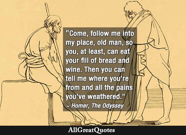 Eumaeus and Odysseus