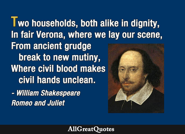 Civil blood makes civil hands unclean quote Romeo and Juliet